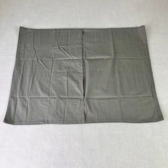 Pottery Barn PB Teen Standard Pillow Sham Corduroy Gray 3345 - Picture 2 of 7